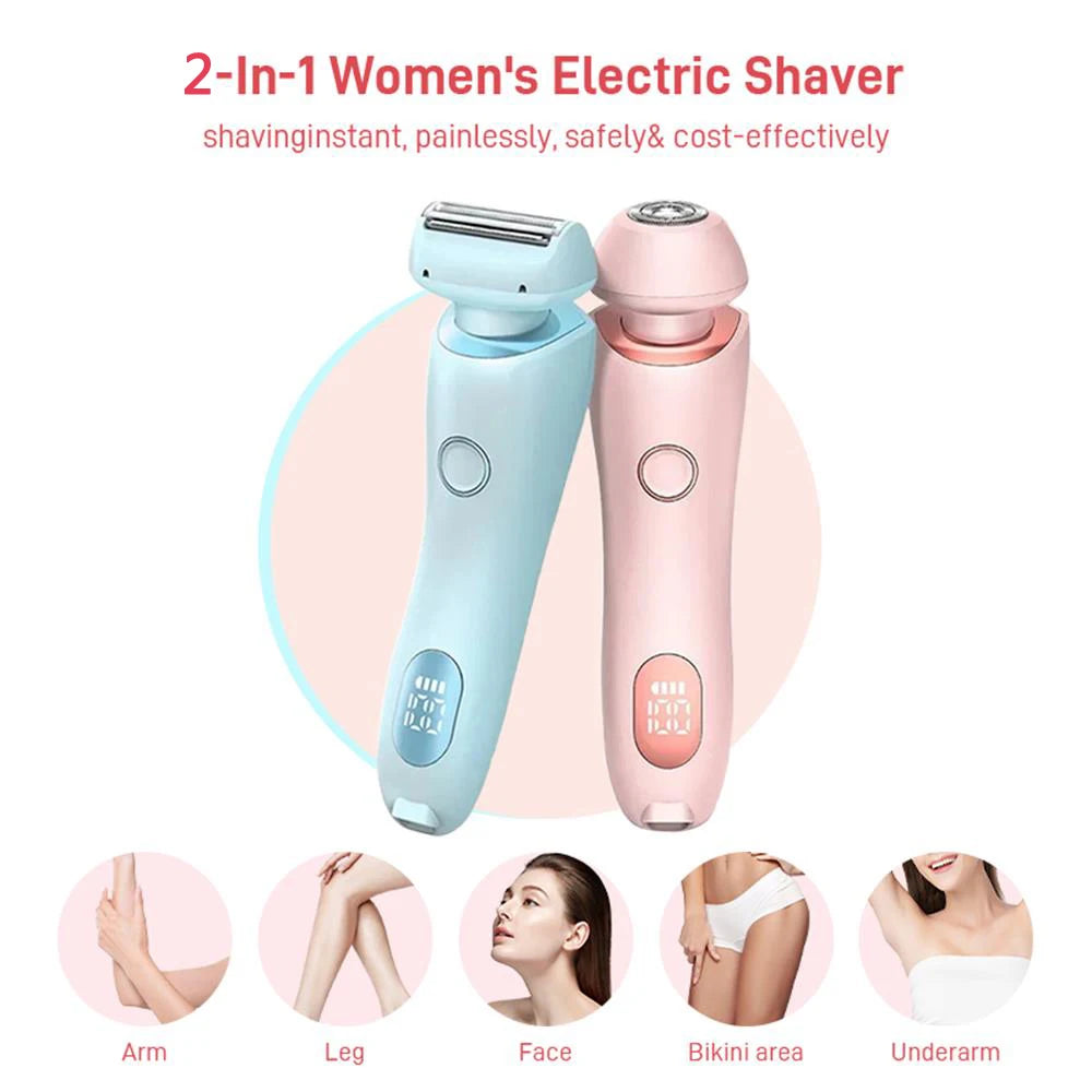 GlowLove™ 2-in-1 Women’s Electric Hair Remover