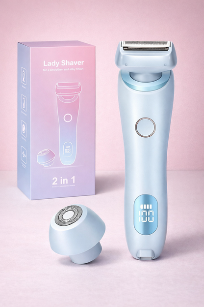 GlowLove™ 2-in-1 Women’s Electric Hair Remover
