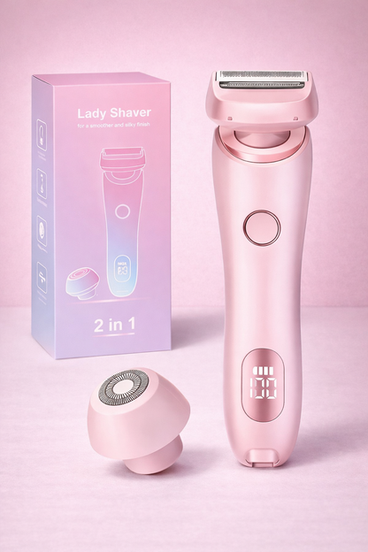 GlowLove™ 2-in-1 Women’s Electric Hair Remover