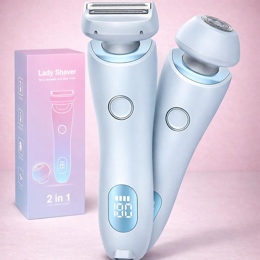 GlowLove™ 2-in-1 Women’s Electric Hair Remover